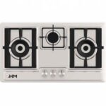 HM 3 Burner Built-in Gas Hob – 762SS